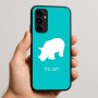 כיסוי בעיצוב אישי עם השם שלך לדגם - Nothing Phone (3a) Pro בעיצוב קרנף