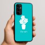 כיסוי בעיצוב אישי עם השם שלך לדגם - Nothing Phone (3a) Pro בעיצוב פרח