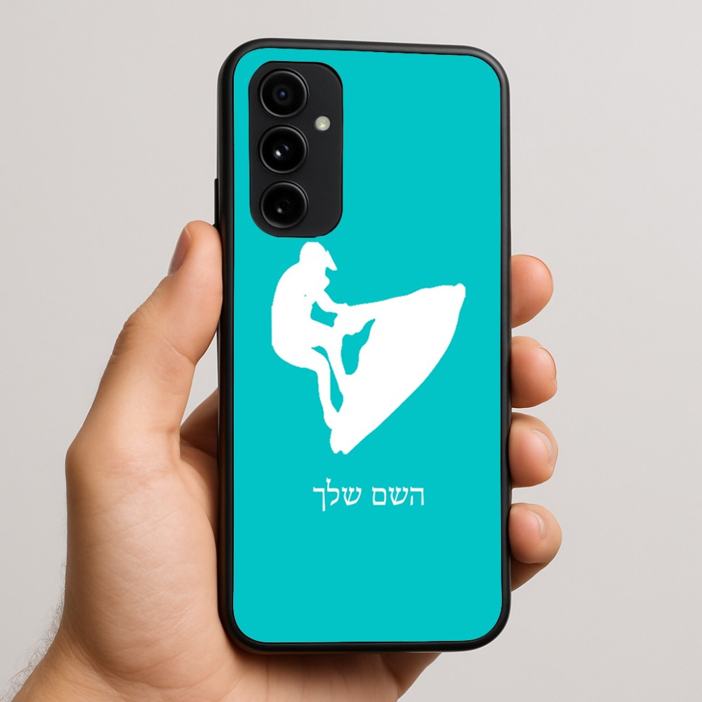 כיסוי בעיצוב אישי עם השם שלך לדגם - Nothing Phone (3a) Pro בעיצוב אופנוע ים
