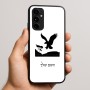 כיסוי בעיצוב אישי עם השם שלך לדגם - Nothing Phone (3a) Pro בעיצוב נשר אמריקאי