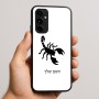כיסוי בעיצוב אישי עם השם שלך לדגם - Nothing Phone (3a) Pro בעיצוב עקרב
