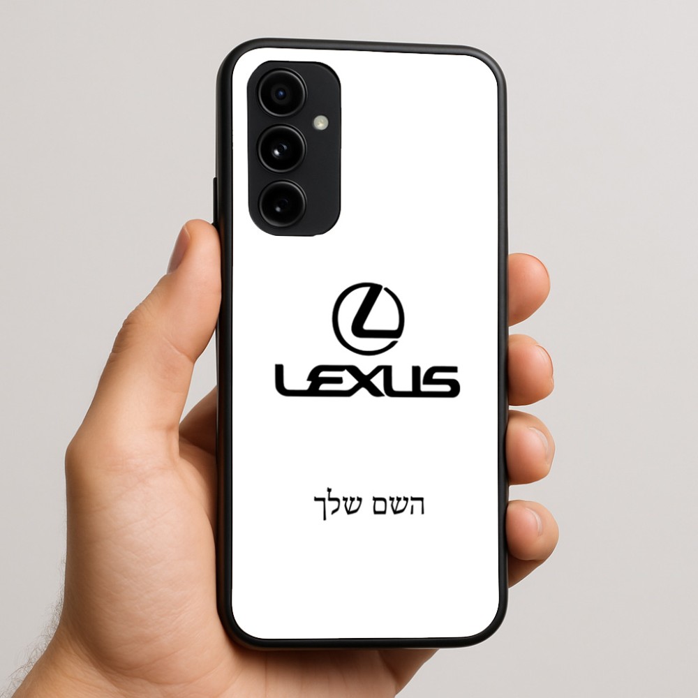 כיסוי בעיצוב אישי עם השם שלך לדגם - Nothing Phone (3a) Pro בעיצוב לקסוס