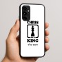כיסוי בעיצוב אישי עם השם שלך לדגם - Nothing Phone (3a) Pro בעיצוב שחמט