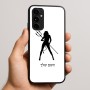 כיסוי בעיצוב אישי עם השם שלך לדגם - Nothing Phone (3a) Pro בעיצוב אישה שטן