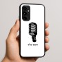 כיסוי בעיצוב אישי עם השם שלך לדגם - Nothing Phone (3a) Pro בעיצוב מיקרופון