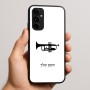 כיסוי בעיצוב אישי עם השם שלך לדגם - Nothing Phone (3a) Pro בעיצוב חצוצרה