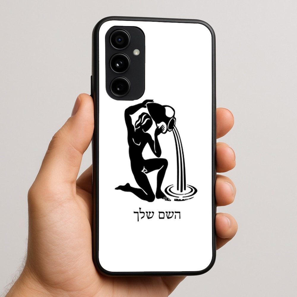 כיסוי בעיצוב אישי עם השם שלך לדגם - Nothing Phone (3a) Pro בעיצוב מזלות - דלי