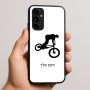 כיסוי בעיצוב אישי עם השם שלך לדגם - Nothing Phone (3a) Pro בעיצוב רוכב אופניים