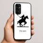 כיסוי בעיצוב אישי עם השם שלך לדגם - Nothing Phone (3a) Pro בעיצוב שחקן פולו - סוס