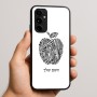 כיסוי בעיצוב אישי עם השם שלך לדגם - Nothing Phone (3a) Pro בעיצוב הדפס תפוח