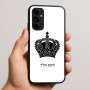 כיסוי בעיצוב אישי עם השם שלך לדגם - Nothing Phone (3a) Pro בעיצוב כתר מלכותי