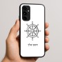 כיסוי בעיצוב אישי עם השם שלך לדגם - Nothing Phone (3a) Pro בעיצוב הגה - קפטן - ים