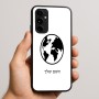 כיסוי בעיצוב אישי עם השם שלך לדגם - Nothing Phone (3a) Pro בעיצוב עולם