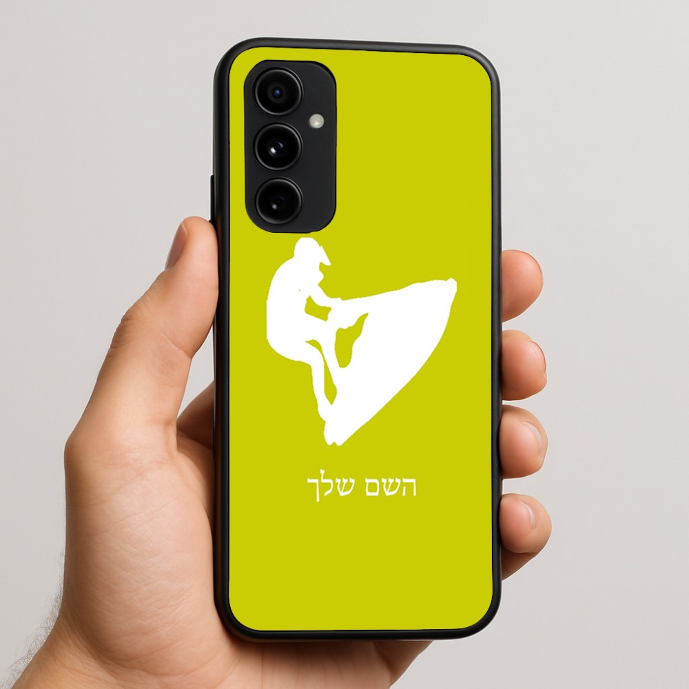 כיסוי בעיצוב אישי עם השם שלך לדגם - Nothing Phone (3a) Pro בעיצוב אופנוע ים