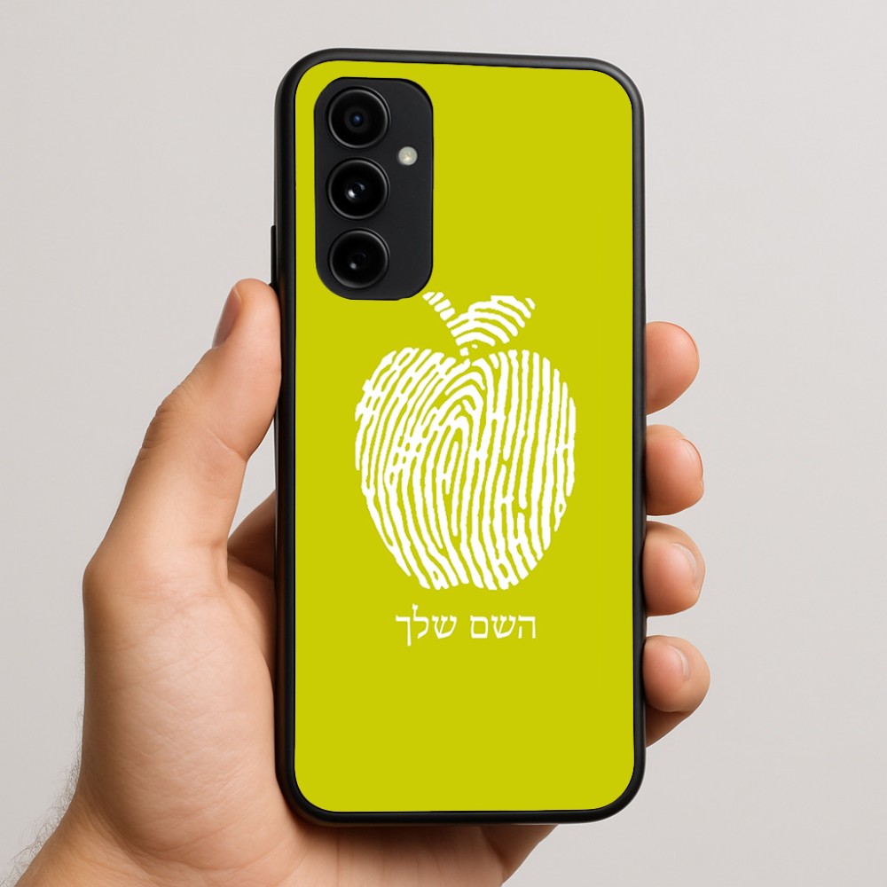 כיסוי בעיצוב אישי עם השם שלך לדגם - Nothing Phone (3a) Pro בעיצוב הדפס תפוח