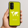 כיסוי בעיצוב אישי עם השם שלך לדגם - Nothing Phone (3a) Pro בעיצוב מפת העולם
