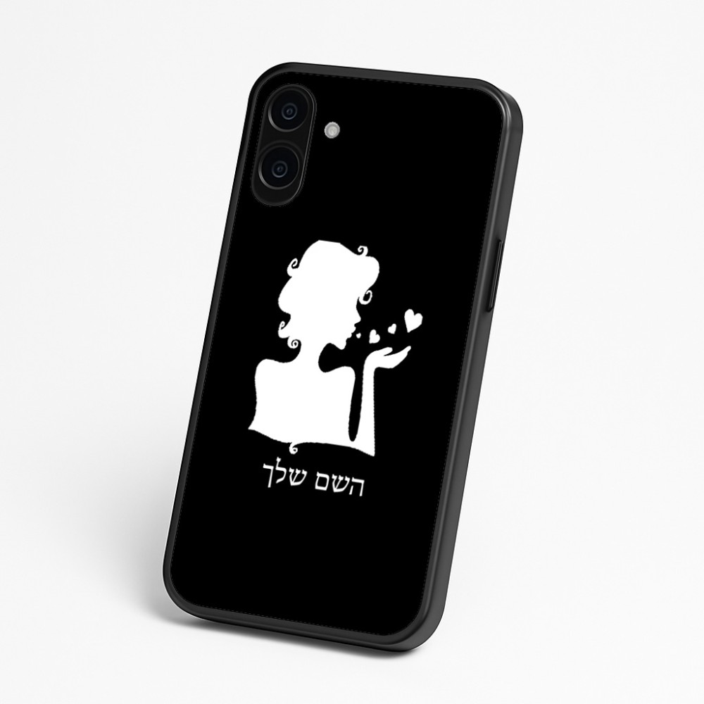 כיסוי בעיצוב אישי עם השם שלך לדגם - Nothing Phone (3a) בעיצוב אהבת נשים