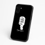 כיסוי בעיצוב אישי עם השם שלך לדגם - Nothing Phone (3a) בעיצוב מיקרופון