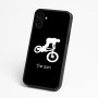 כיסוי בעיצוב אישי עם השם שלך לדגם - Nothing Phone (3a) בעיצוב רוכב אופניים