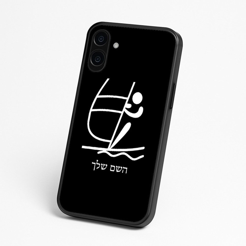 כיסוי בעיצוב אישי עם השם שלך לדגם - Nothing Phone (3a) בעיצוב שייט אולימפי