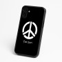 כיסוי בעיצוב אישי עם השם שלך לדגם - Nothing Phone (3a) בעיצוב סמל השלום