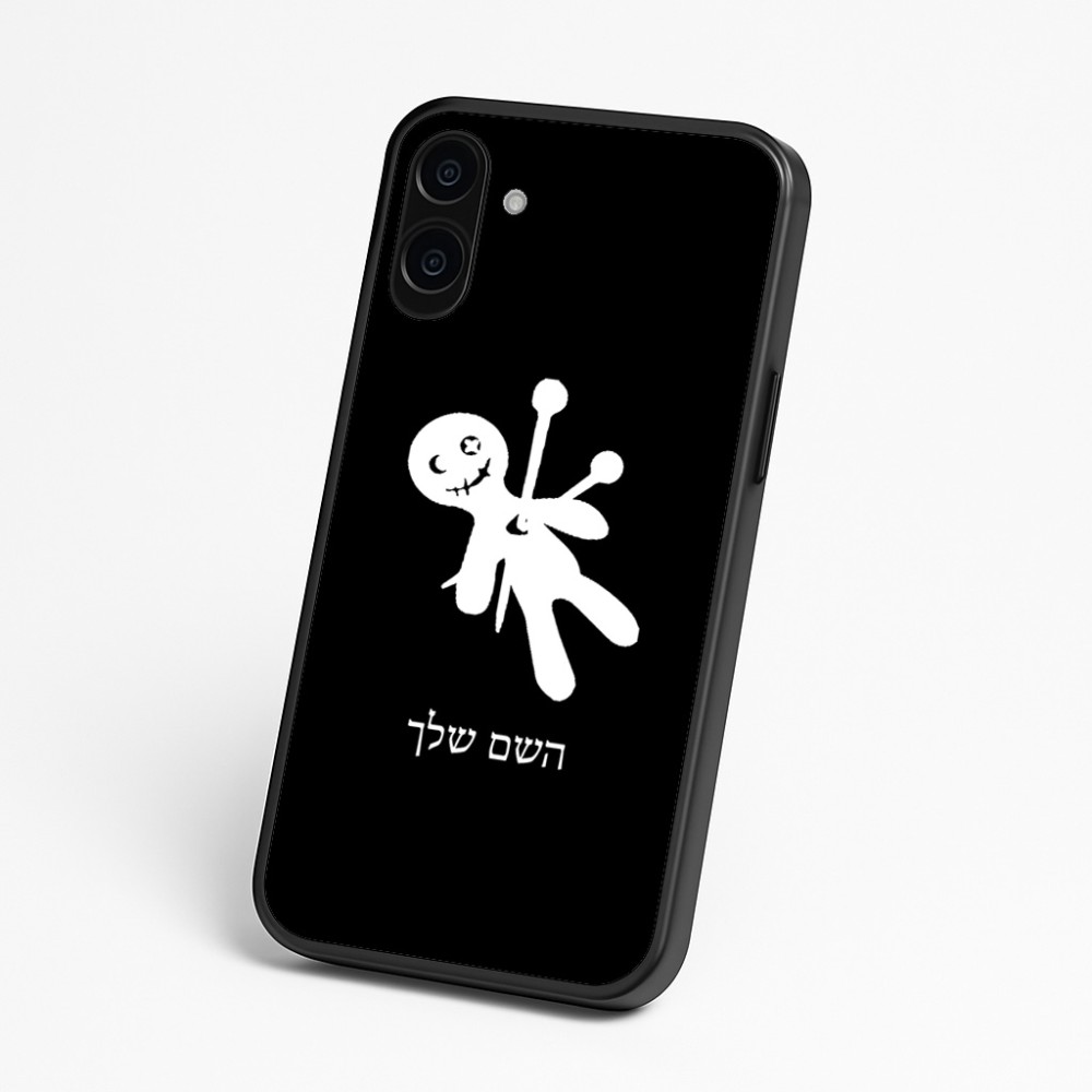כיסוי בעיצוב אישי עם השם שלך לדגם - Nothing Phone (3a) בעיצוב וודו