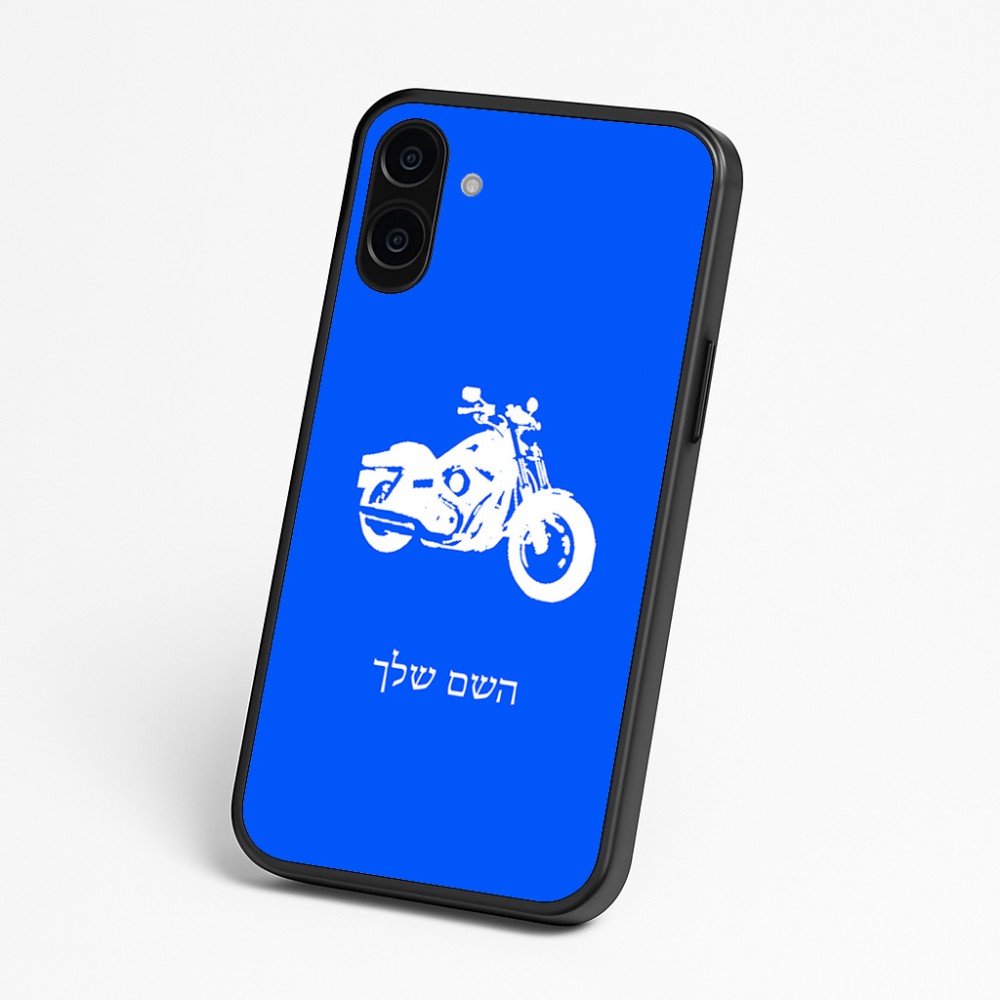 כיסוי בעיצוב אישי עם השם שלך לדגם - Nothing Phone (3a) בעיצוב הארלי-דיווידסון
