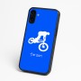 כיסוי בעיצוב אישי עם השם שלך לדגם - Nothing Phone (3a) בעיצוב רוכב אופניים