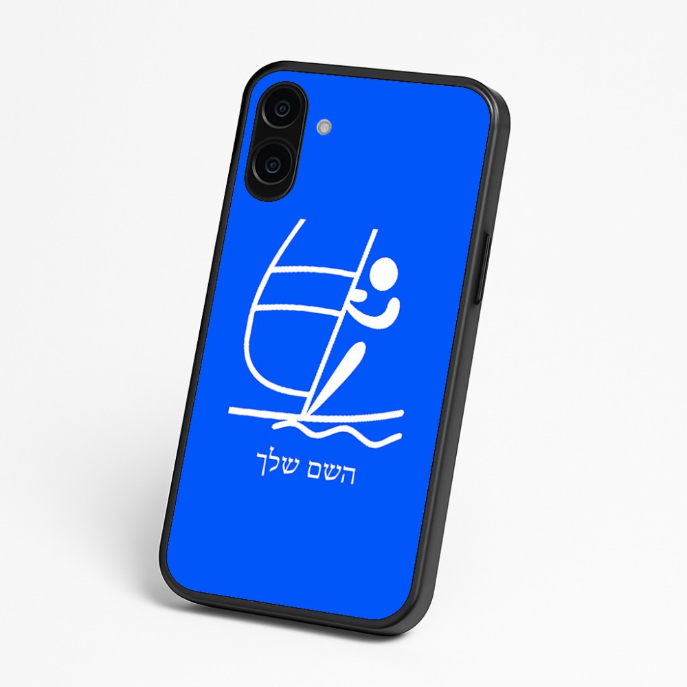 כיסוי בעיצוב אישי עם השם שלך לדגם - Nothing Phone (3a) בעיצוב שייט אולימפי