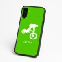 כיסוי בעיצוב אישי עם השם שלך לדגם - Nothing Phone (3a) בעיצוב רוכב אופניים