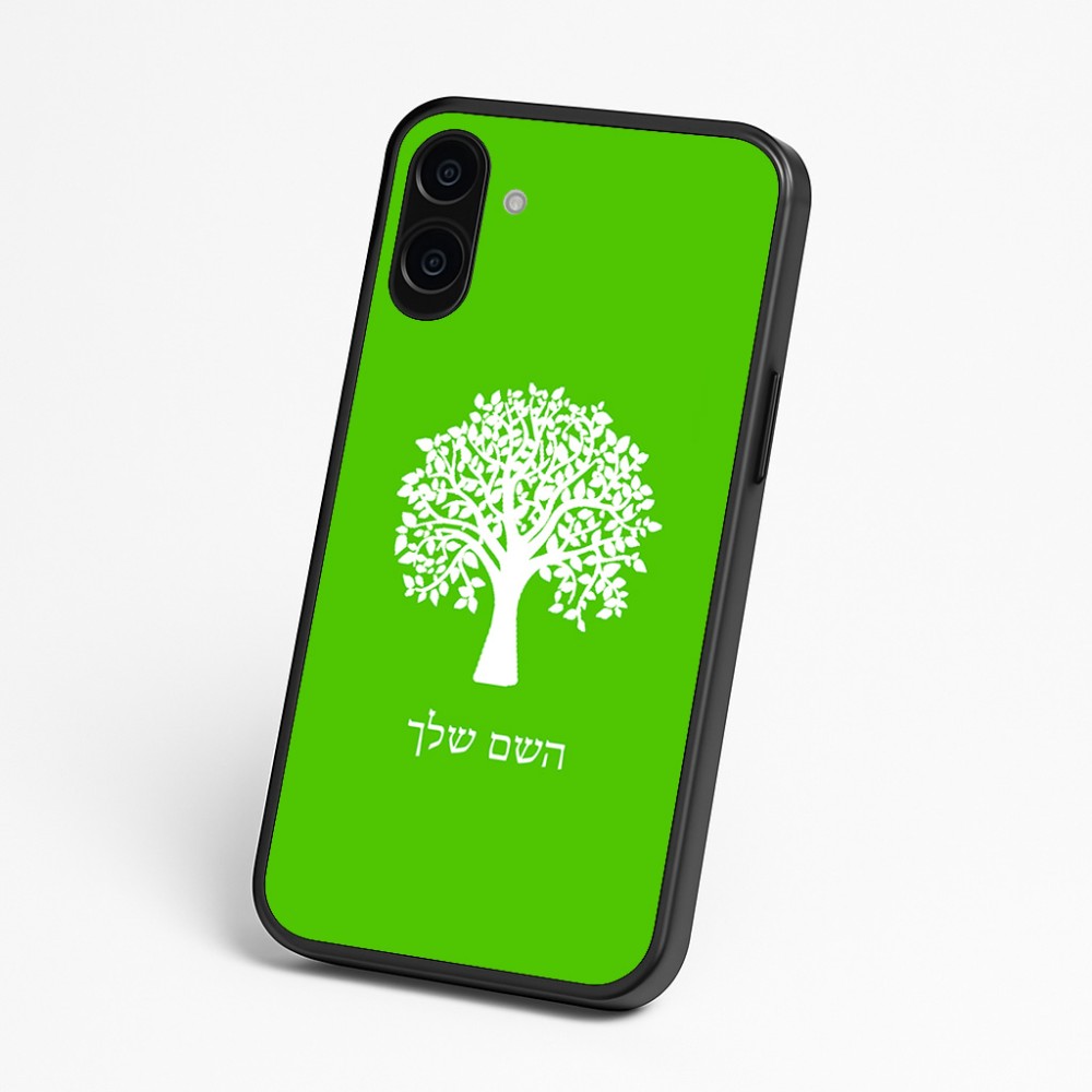 כיסוי בעיצוב אישי עם השם שלך לדגם - Nothing Phone (3a) בעיצוב עץ