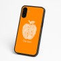 כיסוי בעיצוב אישי עם השם שלך לדגם - Nothing Phone (3a) בעיצוב הדפס תפוח
