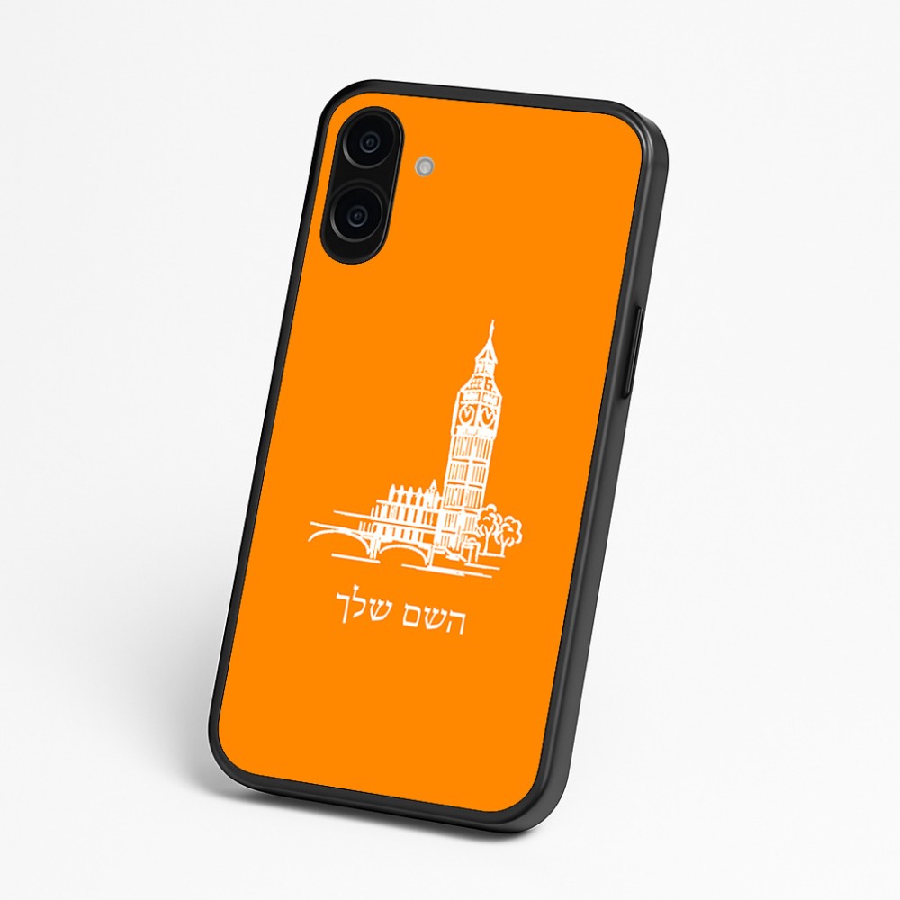 כיסוי בעיצוב אישי עם השם שלך לדגם - Nothing Phone (3a) בעיצוב ביג בן