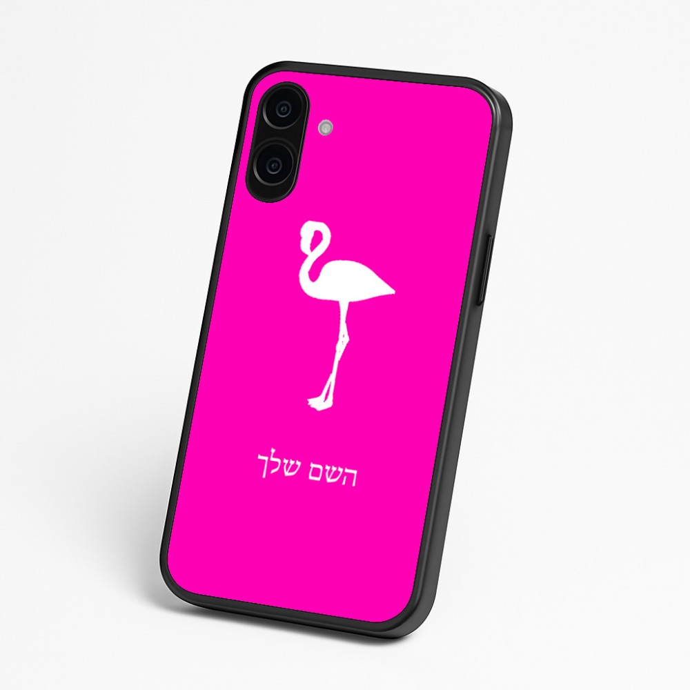כיסוי בעיצוב אישי עם השם שלך לדגם - Nothing Phone (3a) בעיצוב אנפה