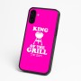 כיסוי בעיצוב אישי עם השם שלך לדגם - Nothing Phone (3a) בעיצוב מלך הגריל