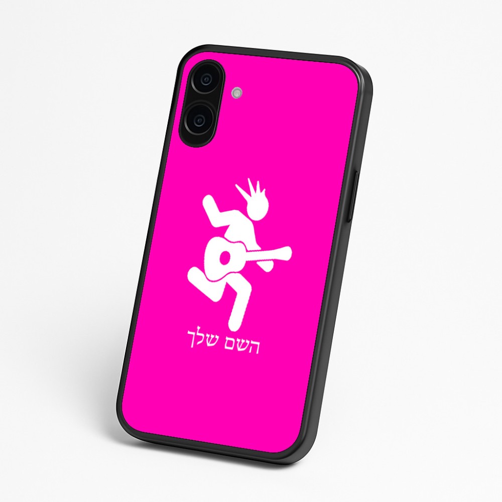 כיסוי בעיצוב אישי עם השם שלך לדגם - Nothing Phone (3a) בעיצוב נגן גיטרה