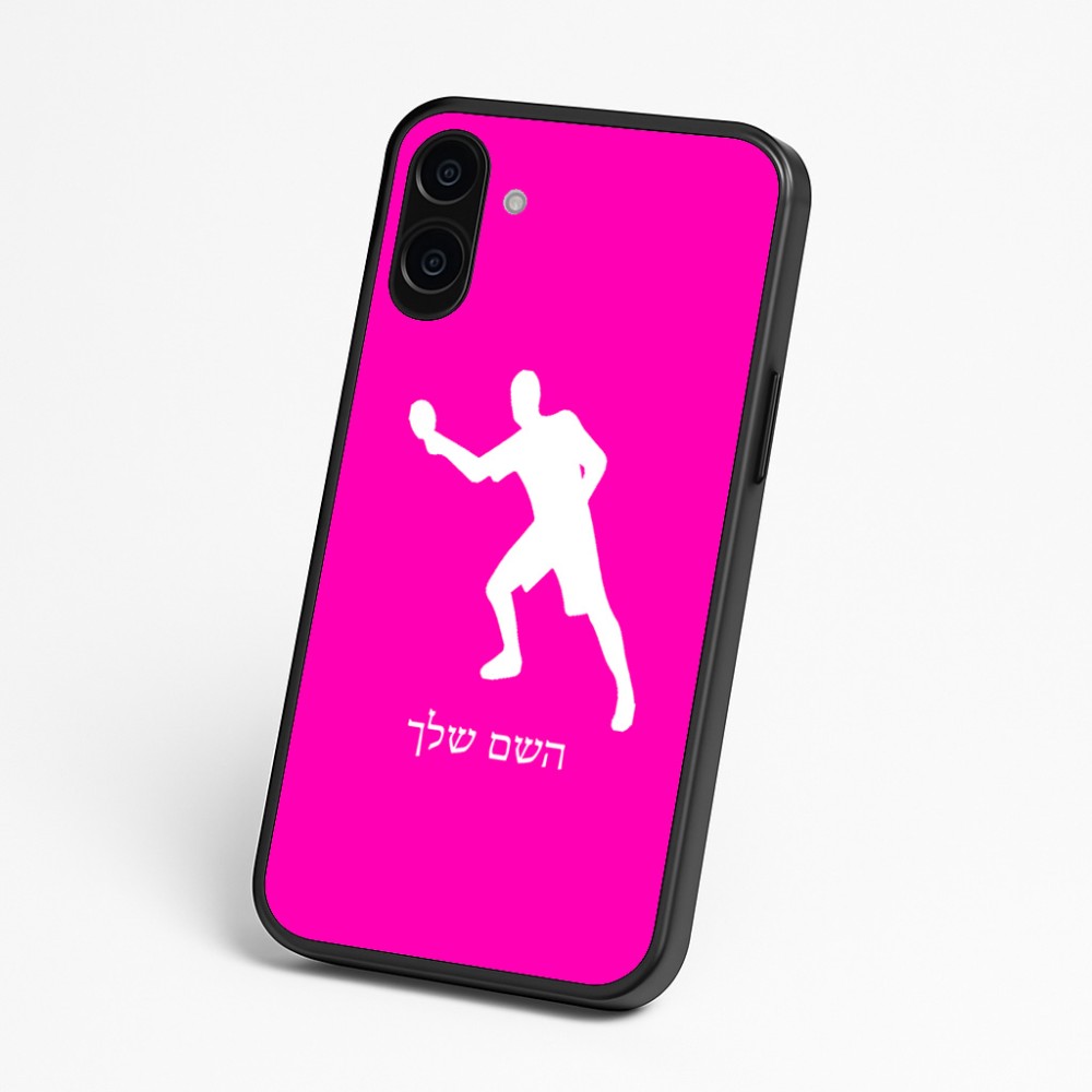 כיסוי בעיצוב אישי עם השם שלך לדגם - Nothing Phone (3a) בעיצוב שחקן פינג פונג