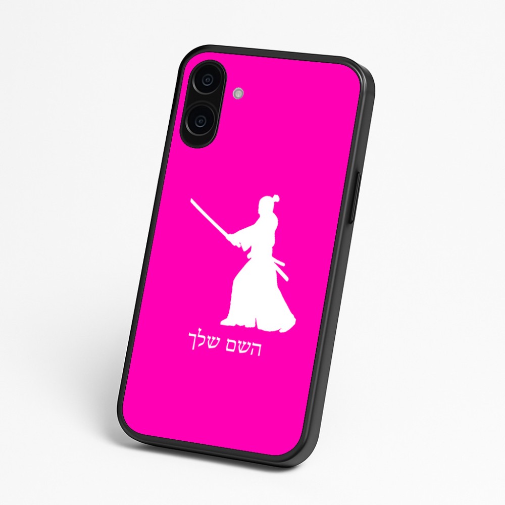 כיסוי בעיצוב אישי עם השם שלך לדגם - Nothing Phone (3a) בעיצוב סמוראי