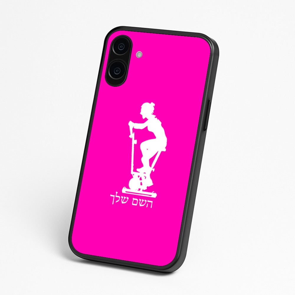 כיסוי בעיצוב אישי עם השם שלך לדגם - Nothing Phone (3a) בעיצוב אימון ספינינג - אישה
