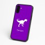 כיסוי בעיצוב אישי עם השם שלך לדגם - Nothing Phone (3a) בעיצוב דינוזאור