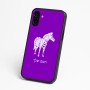 כיסוי בעיצוב אישי עם השם שלך לדגם - Nothing Phone (3a) בעיצוב זברה