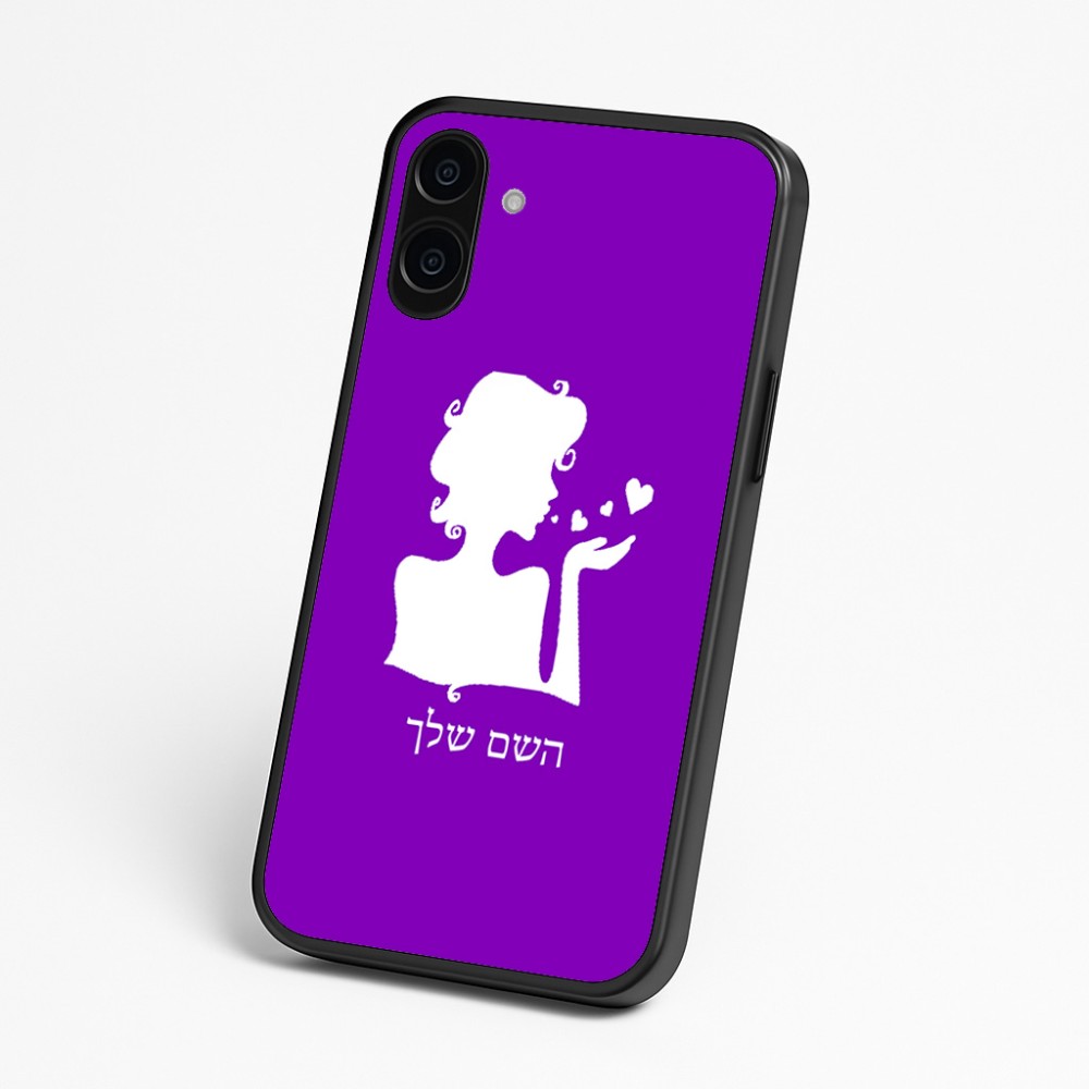 כיסוי בעיצוב אישי עם השם שלך לדגם - Nothing Phone (3a) בעיצוב אהבת נשים
