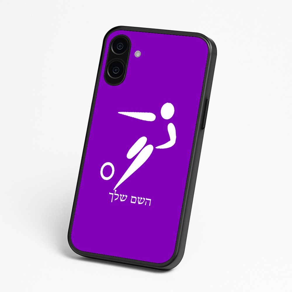 כיסוי בעיצוב אישי עם השם שלך לדגם - Nothing Phone (3a) בעיצוב כדורגל אולימפי
