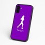כיסוי בעיצוב אישי עם השם שלך לדגם - Nothing Phone (3a) בעיצוב רץ רץ אישה