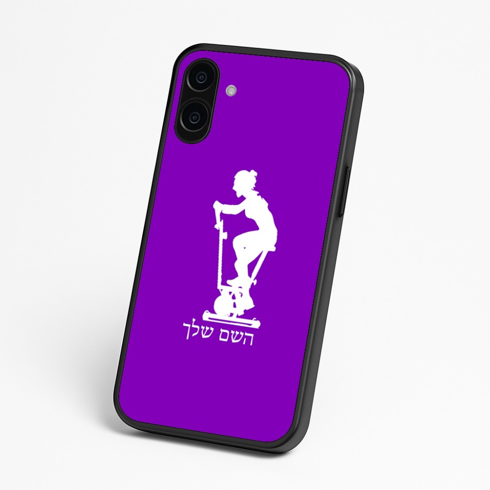 כיסוי בעיצוב אישי עם השם שלך לדגם - Nothing Phone (3a) בעיצוב אימון ספינינג - אישה