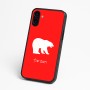 כיסוי בעיצוב אישי עם השם שלך לדגם - Nothing Phone (3a) בעיצוב דוב