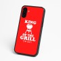כיסוי בעיצוב אישי עם השם שלך לדגם - Nothing Phone (3a) בעיצוב מלך הגריל