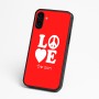 כיסוי בעיצוב אישי עם השם שלך לדגם - Nothing Phone (3a) בעיצוב אהבה