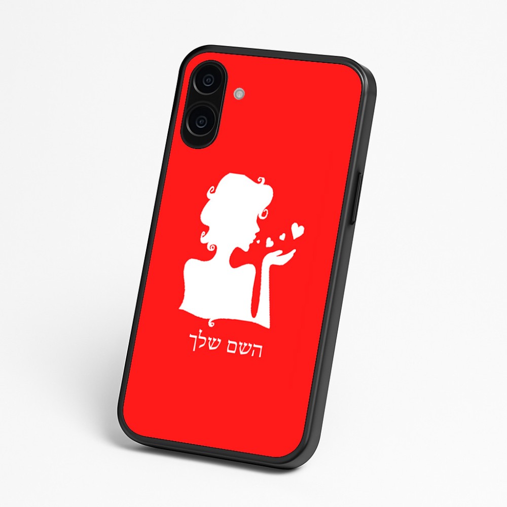 כיסוי בעיצוב אישי עם השם שלך לדגם - Nothing Phone (3a) בעיצוב אהבת נשים