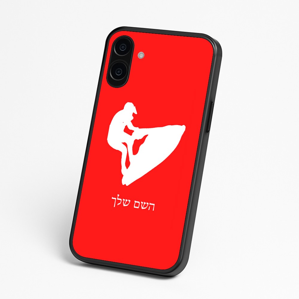 כיסוי בעיצוב אישי עם השם שלך לדגם - Nothing Phone (3a) בעיצוב אופנוע ים